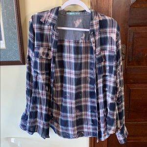 Maurice’s plaid buttondown